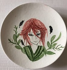 Тарелка с Курама ручной работы