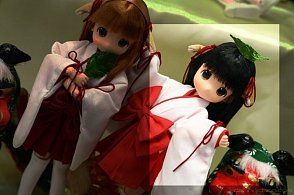 кукла Mamachapp Miko-kitsune