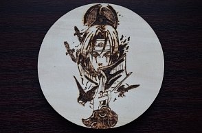 Подставка под кружки из набора "Акацуки"