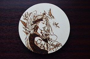 Подставка под кружки из набора "Акацуки"